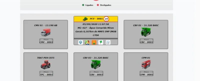 empresa de sistema de controle de frota online